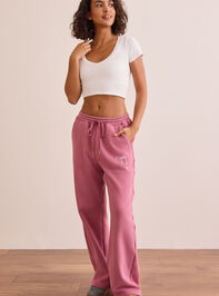 Snuggle Bow Sweatpants - TULLABEE