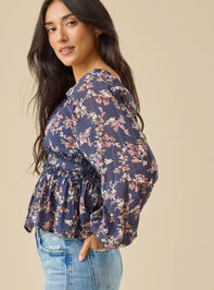 Phoebe Ruffle Babydoll Top Detail 4 - TULLABEE