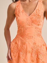 Daphney Floral Mini Dress Detail 2 - TULLABEE