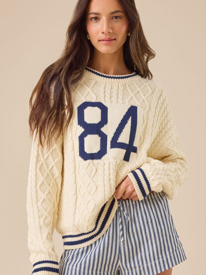 84 Cable Sweater - TULLABEE