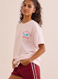 Sunny Beach Day Graphic Tee Detail 5 - TULLABEE