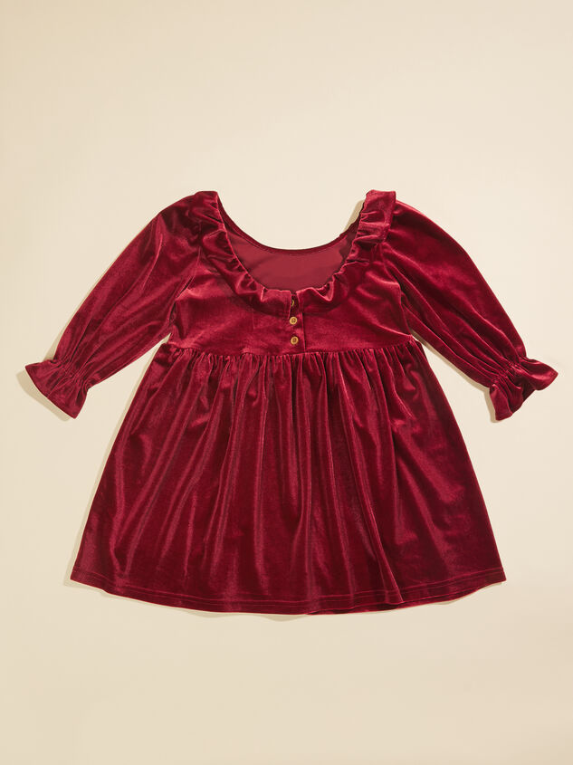 Milly Velvet Toddler Dress by Vignette Detail 3 - TULLABEE