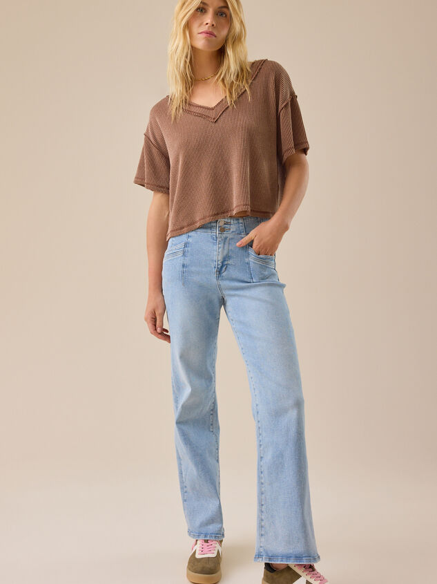 Tyla Wide Leg Jeans - TULLABEE