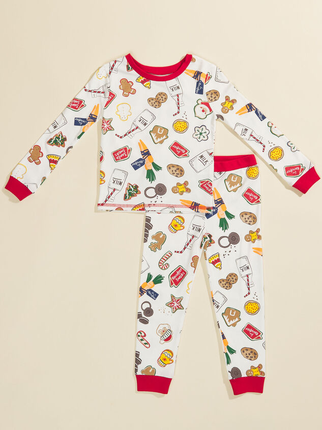 Santa's Cookies Pajamas by MudPie Detail 1 - TULLABEE