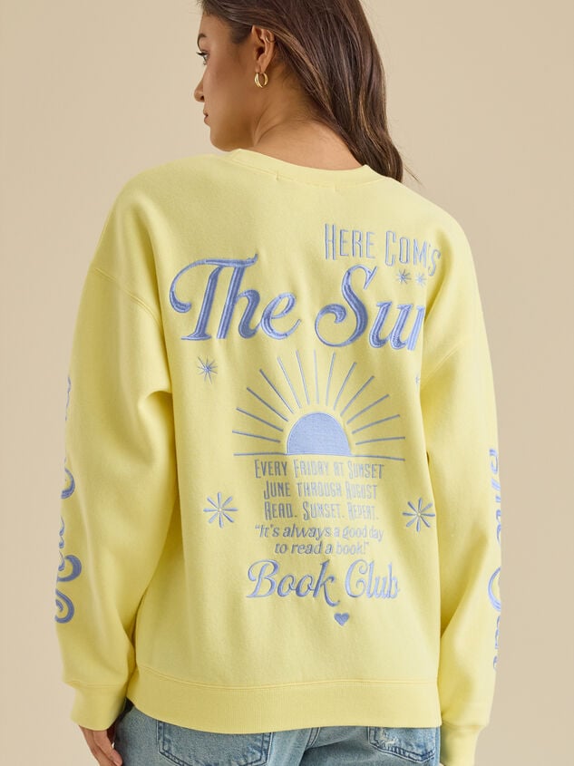 Here Comes The Sun Pullover Detail 2 - TULLABEE