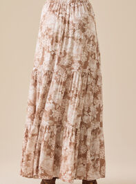 Rynn Floral Maxi Skirt Detail 5 - TULLABEE