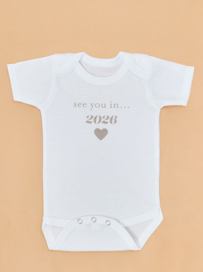 See You in 2026 Bodysuit - TULLABEE