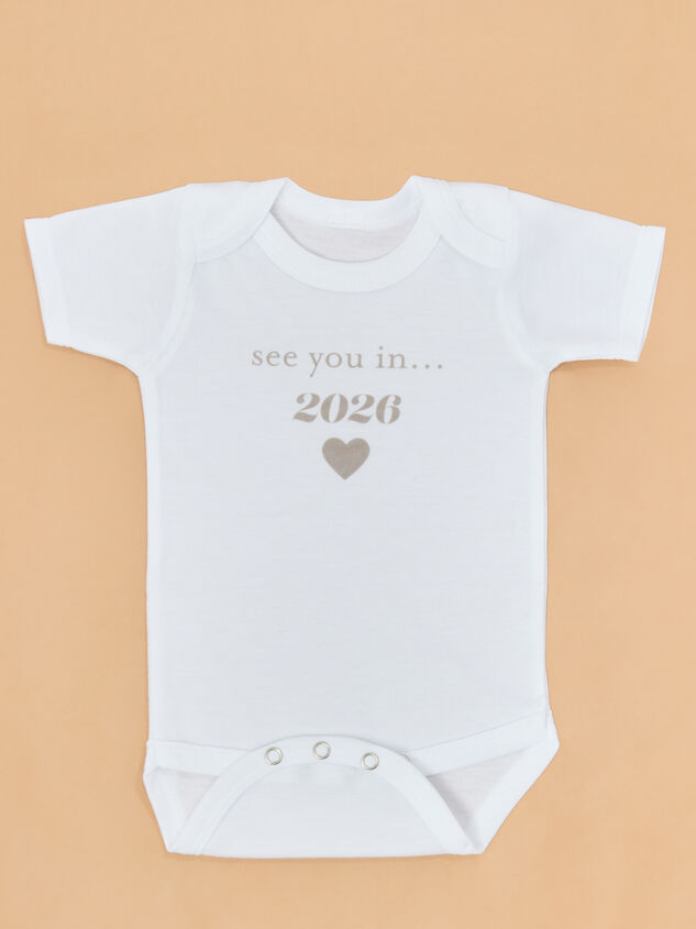 See You in 2026 Bodysuit - TULLABEE