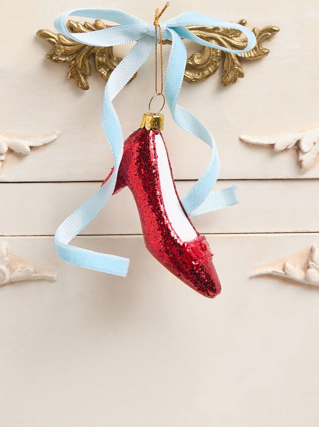 Ruby Red Slipper Ornament - TULLABEE