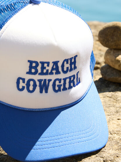 Beach Cowgirl Trucker Hat - TULLABEE