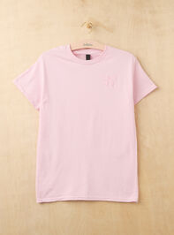 Embroidered Bow Mama Tee - TULLABEE
