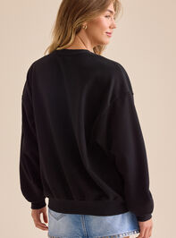 Spooky Season Sweatshirt Detail 4 - TULLABEE