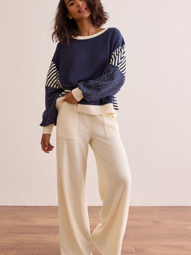 Wildflower Dream Knit Pullover Detail 6 - TULLABEE