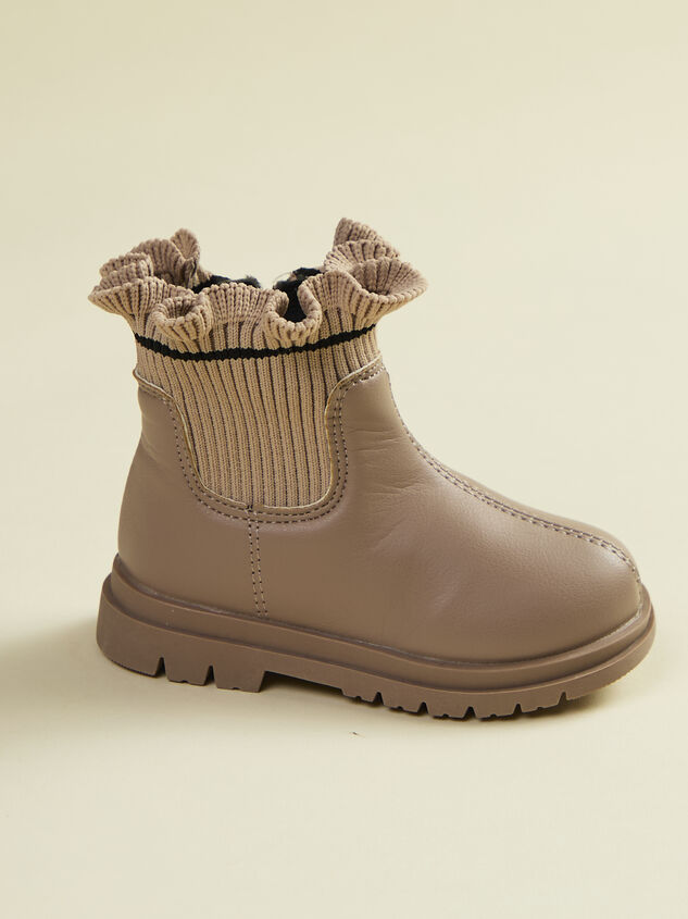 Rylee Ruffle Booties - TULLABEE