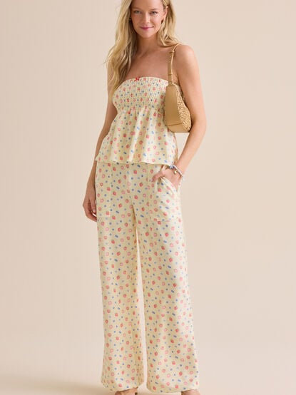 Emmie Smocked Tube Top - TULLABEE