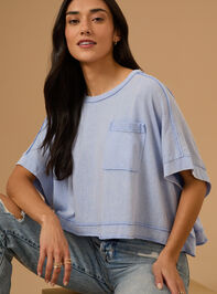 Khani Boxy Pocket Tee - TULLABEE
