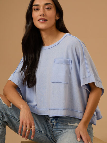 Khani Boxy Pocket Tee - TULLABEE
