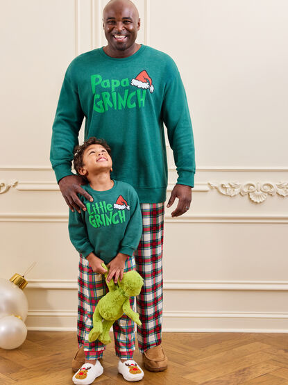 Papa Grinch Sweatshirt - TULLABEE