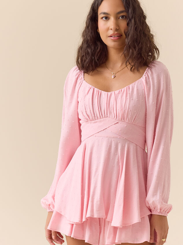 Lydia Clip Dot Romper - TULLABEE