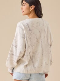 Chloe Camo Sweater Detail 4 - TULLABEE