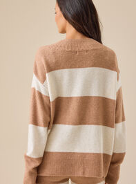 Hartley Striped Sweater Detail 5 - TULLABEE