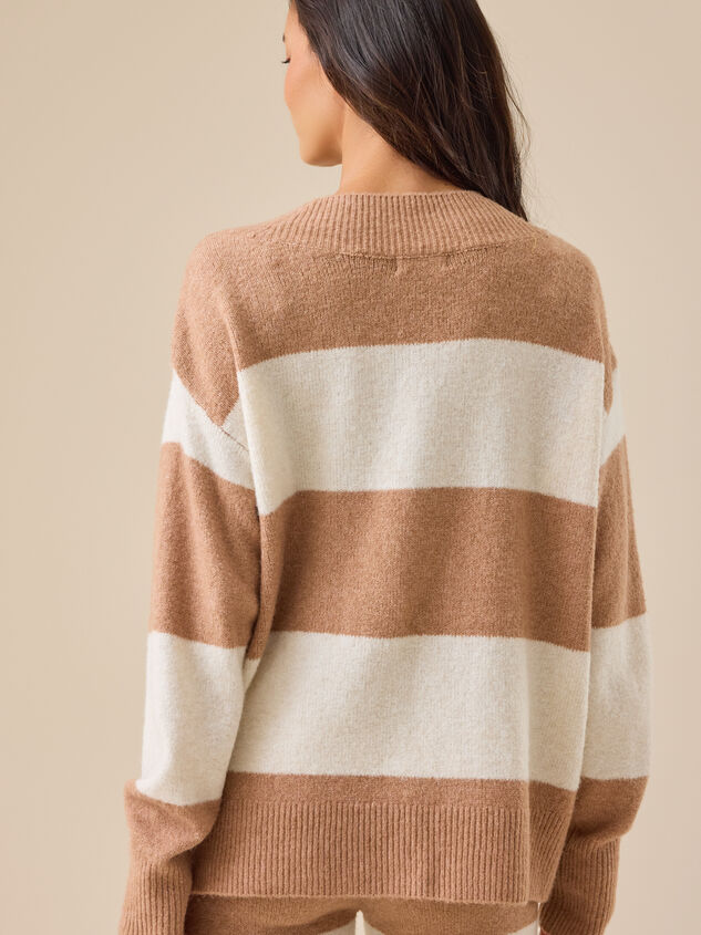 Hartley Striped Sweater Detail 5 - TULLABEE