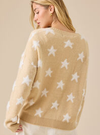 Allison Star Cardigan Detail 6 - TULLABEE