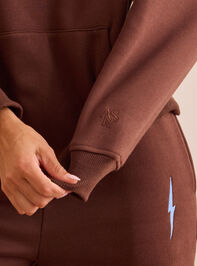Enjoy The Moment Hoodie Detail 4 - TULLABEE