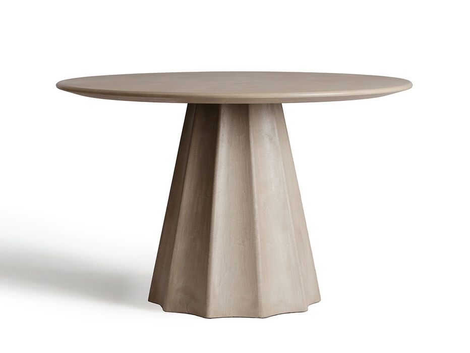 Skyler Cement Dining Table - TULLABEE - 