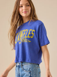 Los Angeles Rams Graphic Tee Detail 4 - TULLABEE