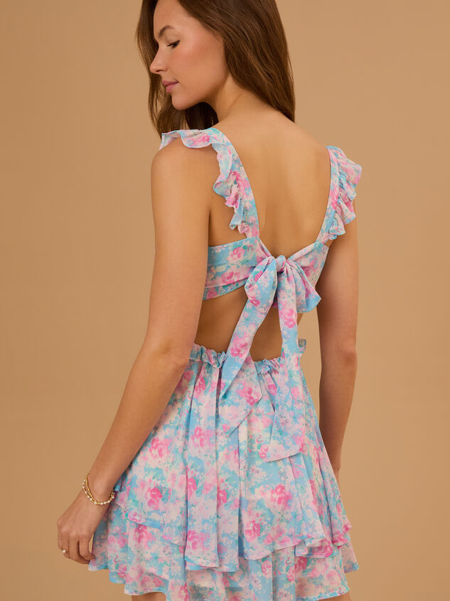 Rosalia Floral Romper Detail 4 - TULLABEE
