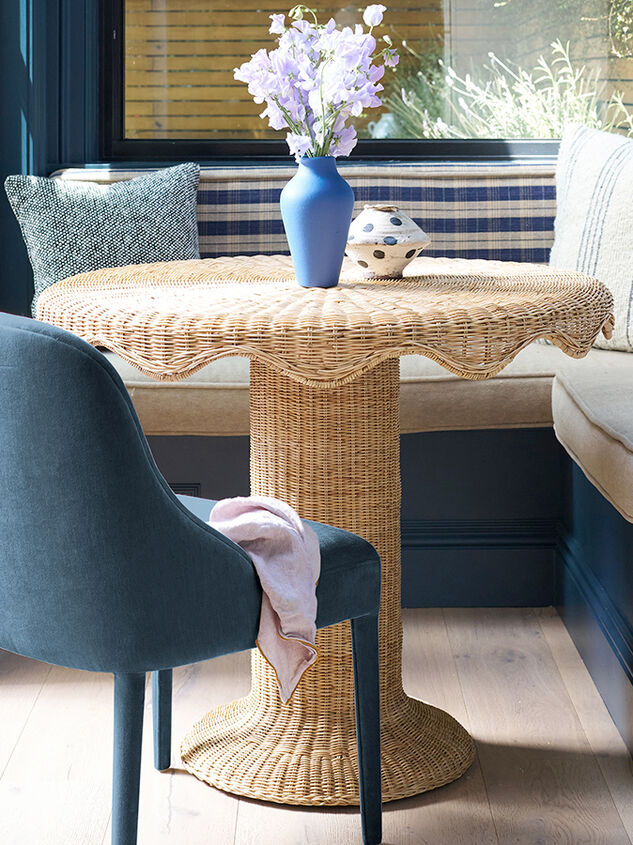 Fiorella Upholstered Dining Chair Detail 2 - TULLABEE