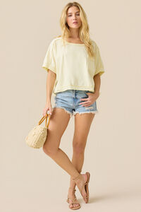 Aurora Pocket Boxy Tee - Altar'd State