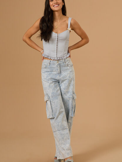 Lane Bow Corset - TULLABEE