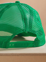 Something Good Trucker Hat Detail 2 - TULLABEE