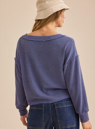 Layne Ribbed Top Detail 4 - TULLABEE