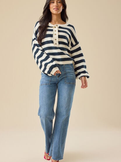 Jodie Wide Leg Jeans - TULLABEE