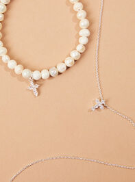 Cross Jewelry Mom Mini Set by Mud Pie Detail 2 - TULLABEE