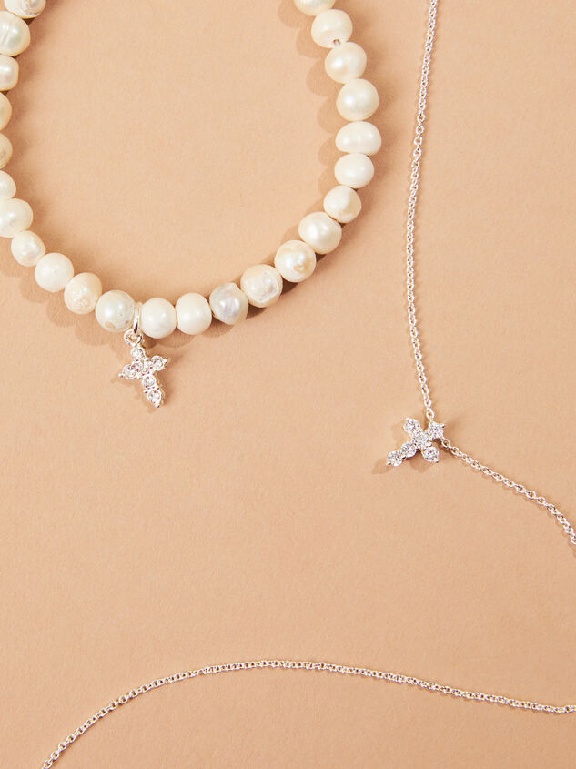 Cross Jewelry Mom Mini Set by Mud Pie Detail 2 - TULLABEE