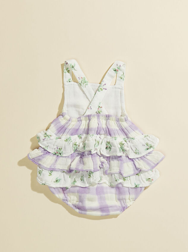 Lillian Ruffle Romper Detail 3 - TULLABEE