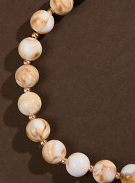 Ruth Round Resin Statement Choker Detail 2 - TULLABEE