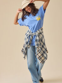 Sweet Lemonade Graphic Tee Detail 5 - TULLABEE