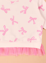 Melissa Bow Top and Pant Set Detail 3 - TULLABEE