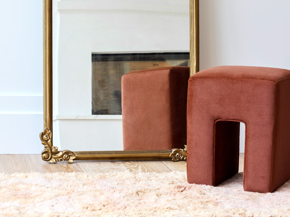 Alyssa Upholstered Stool - TULLABEE - 