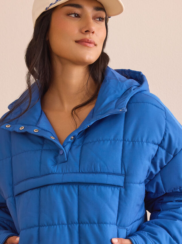 Skyline Snap Pullover Detail 4 - TULLABEE