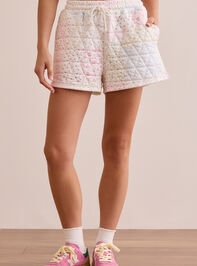 Move Free Patchwork Shorts Detail 3 - TULLABEE
