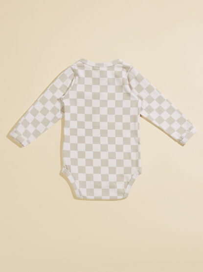 Jamie Checkered Bodysuit - TULLABEE