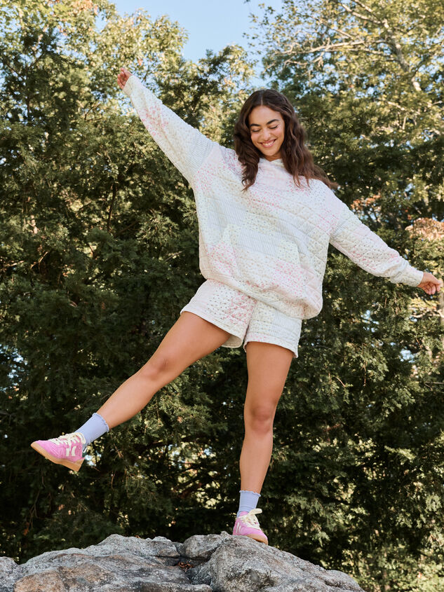 Move Free Patchwork Shorts - TULLABEE