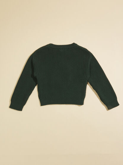 Christmas Tree Stitch Sweater - TULLABEE