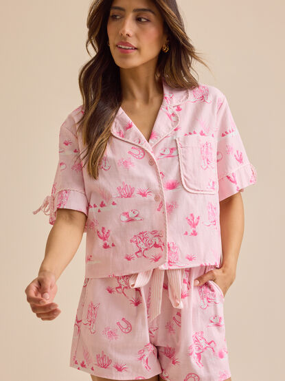 Whitlee Western Lounge Top - TULLABEE